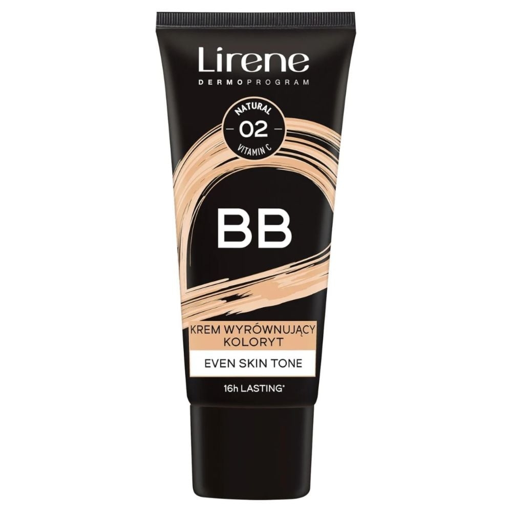 Lirene krem BB z kwasem hialuronowym i witaminą C 02 Naturalny 30ml