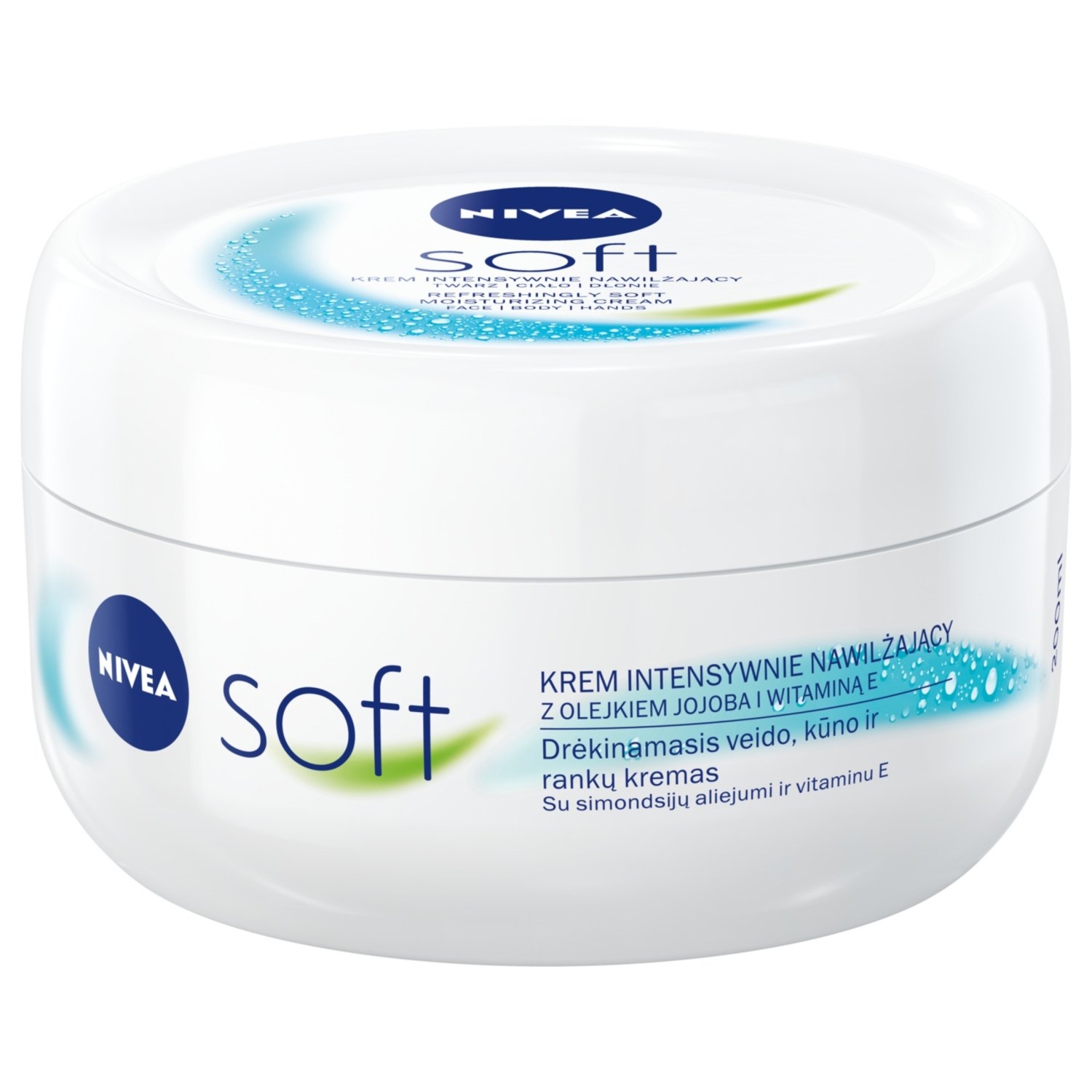 NIVEA SOFT krem intensywnie nawilżający 200 ml