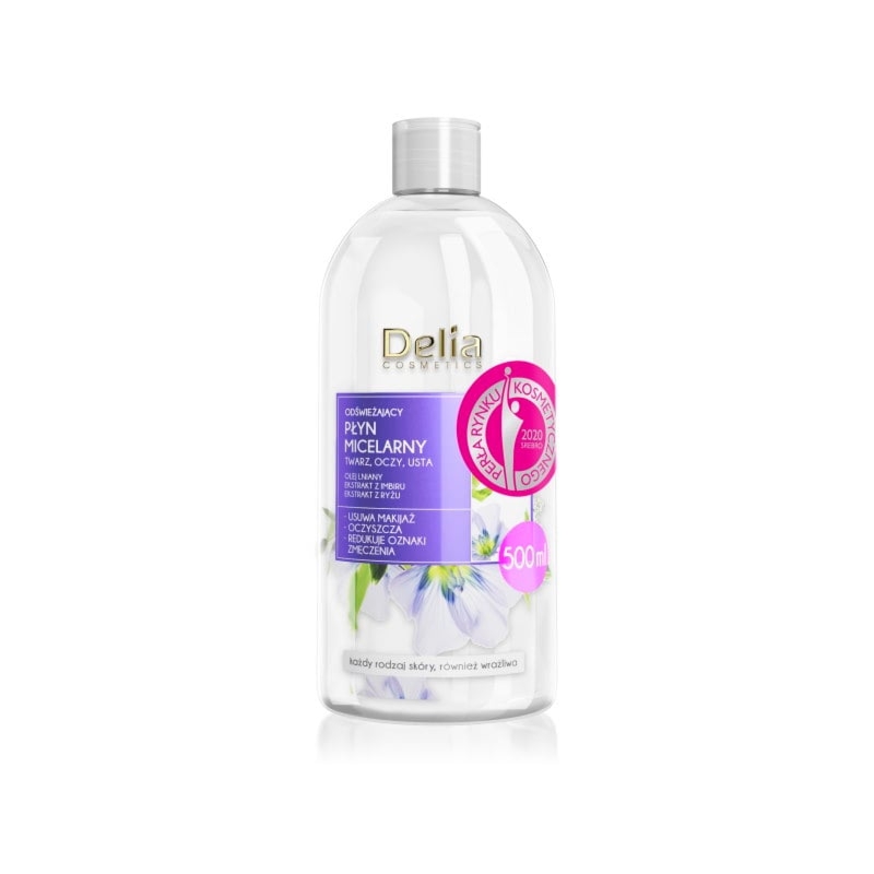 Delia Plyn Micelarny Odswiezajacy 500Ml