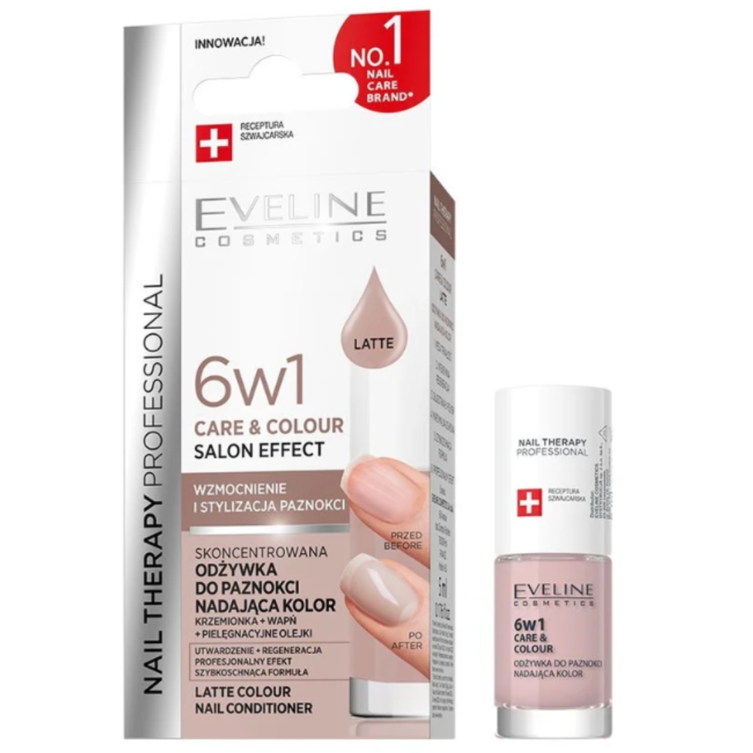 Eveline Odżywka 6W1 Latte 5Ml