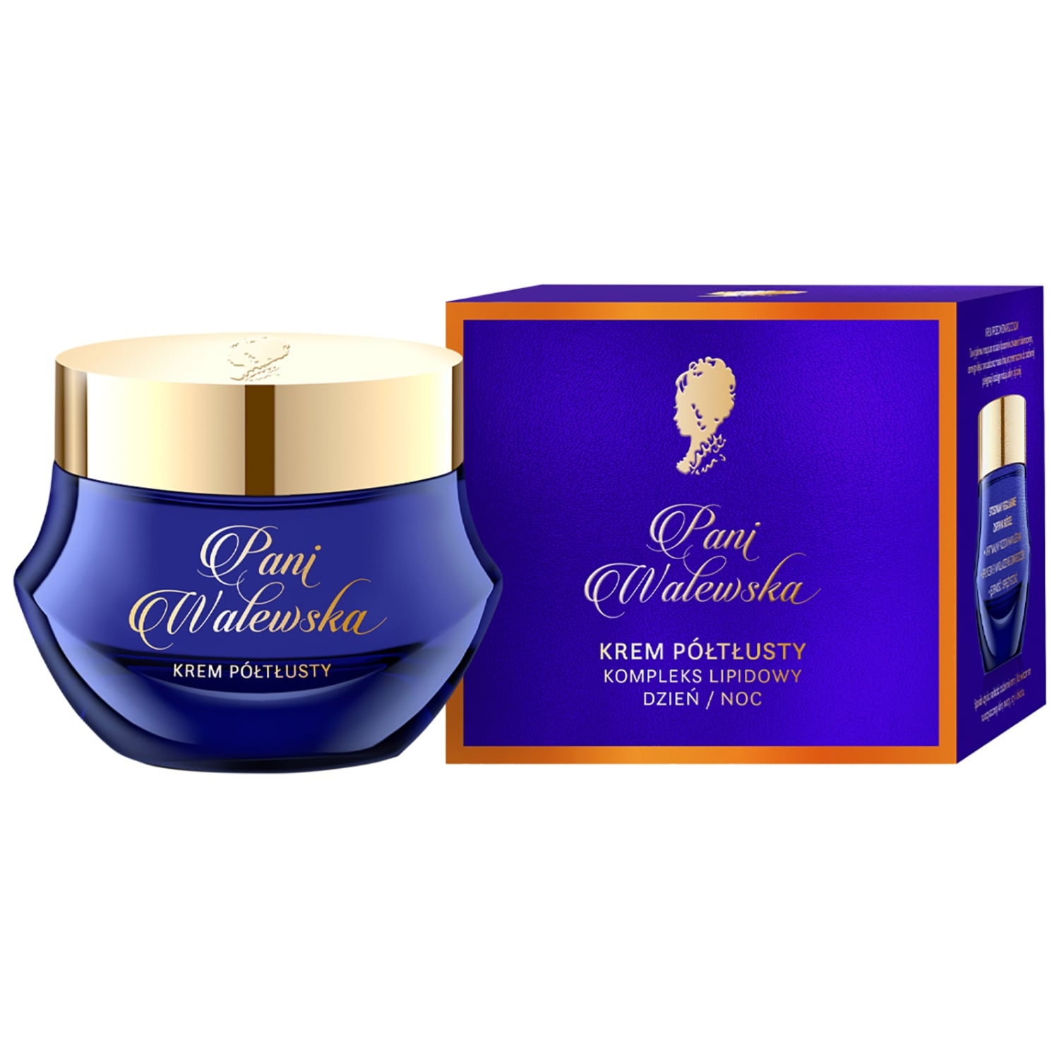 Pani Walewska Classic półtłusty krem do twarzy na dzień i na noc 50 ml