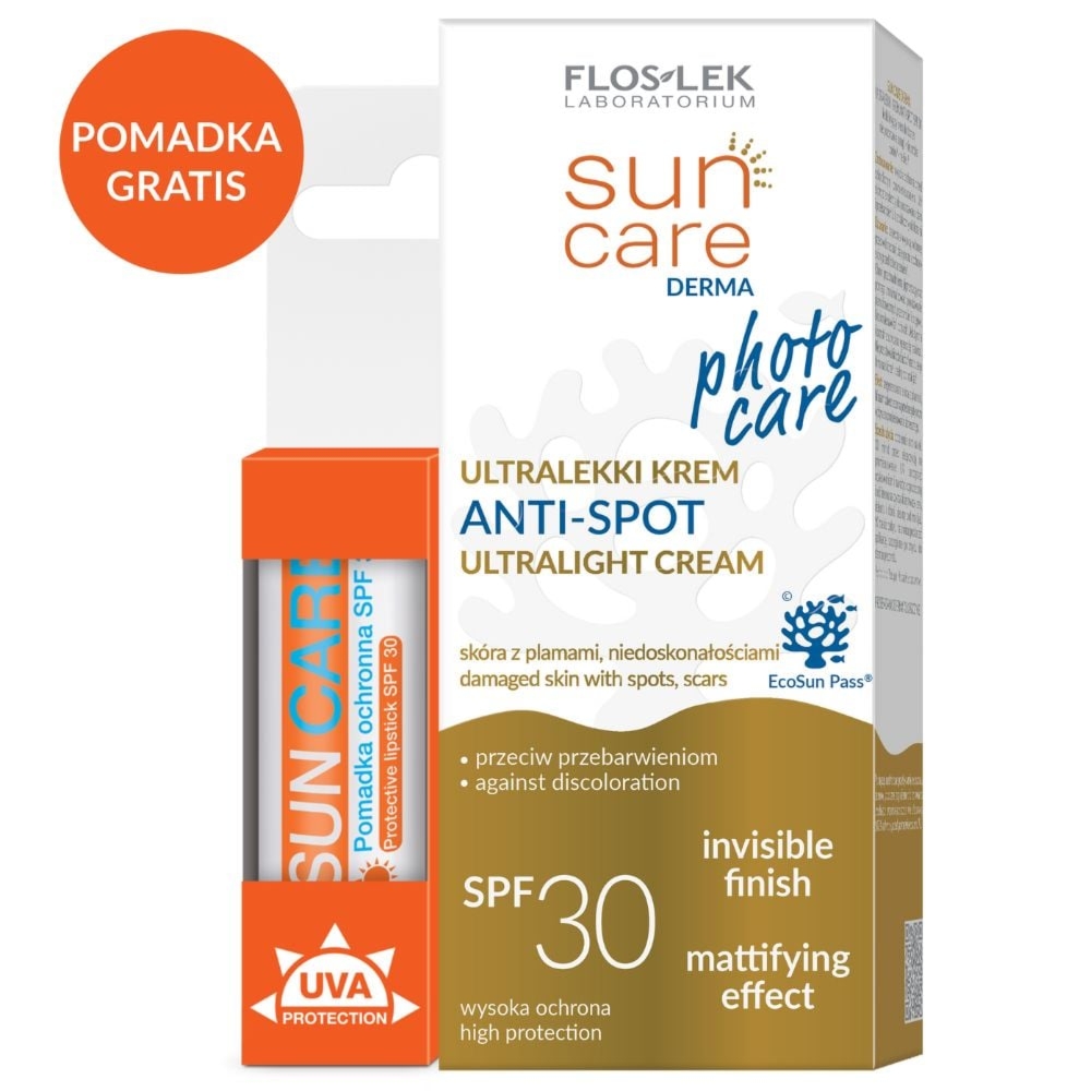Floslek Krem Anti-S Spf30/Pom.ochr,1Zest