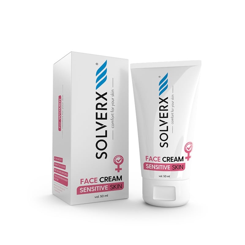 Solverx Krem Do Twarzy Sensitive Skin 50Ml