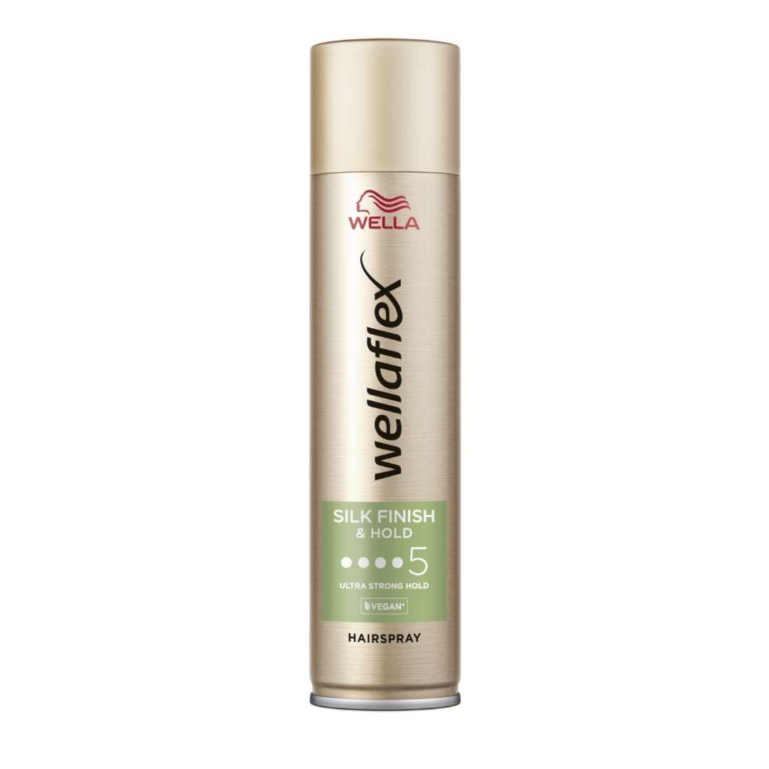 Wellaflex Silk Finish & Hold Lakier do włosów 250ml