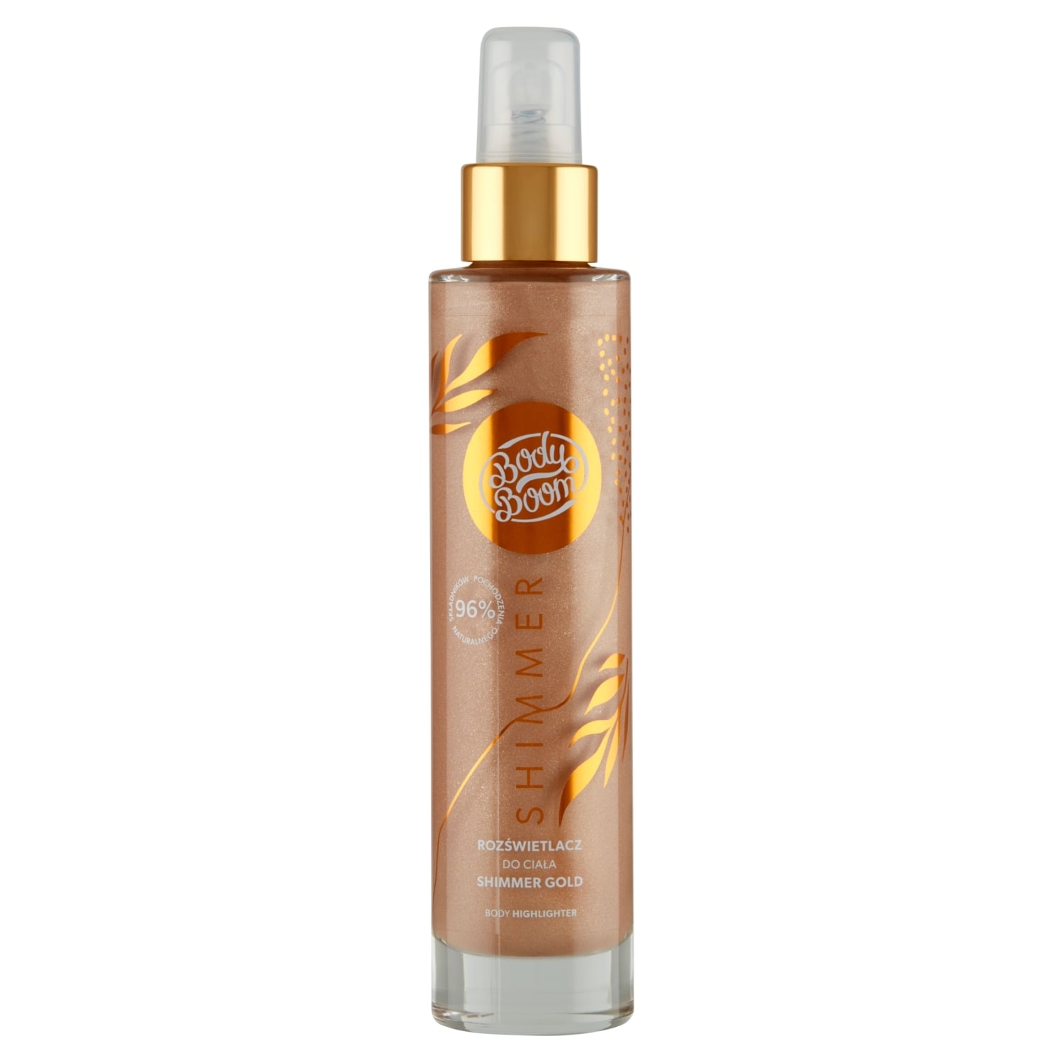 BodyBoom Shimmer Gold Rozświetlacz do ciała 100 ml