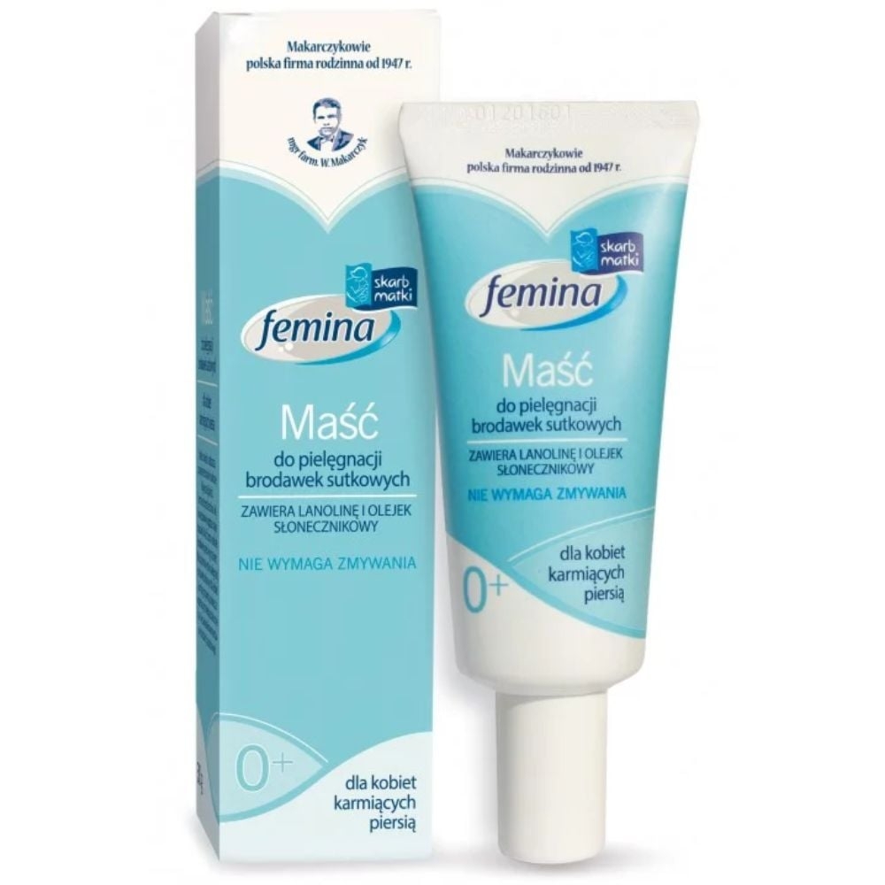 Skarb Matki Femina maść do pielęgnacji brodawek sutkowych 30 g