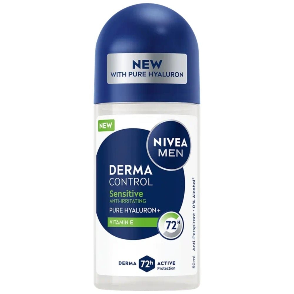 Nivea Men Derma Control Sensitive antyperspirant roll-on 50 ml