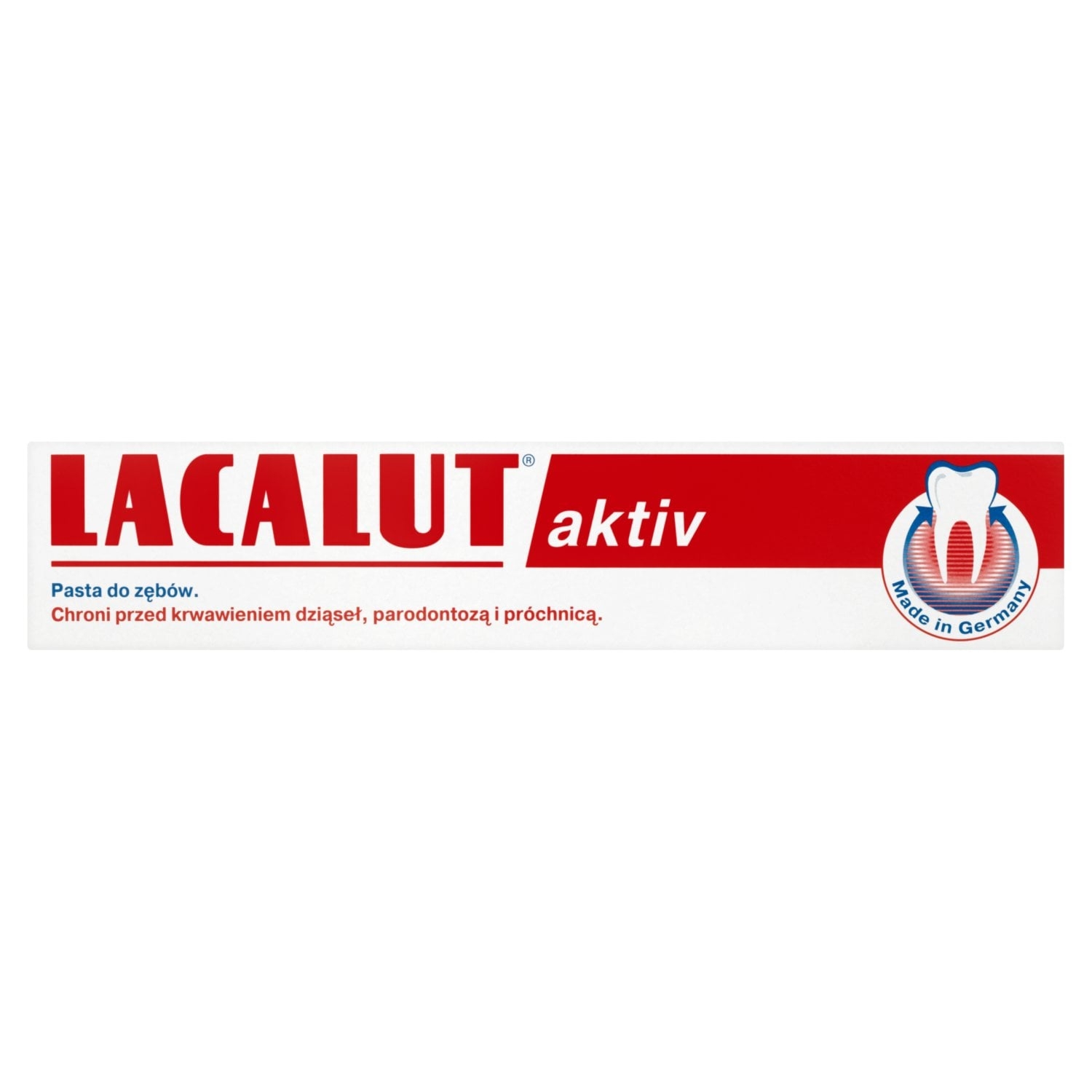 LACALUT AKTIV pasta do zębów przeciw paradontozie 75ML
