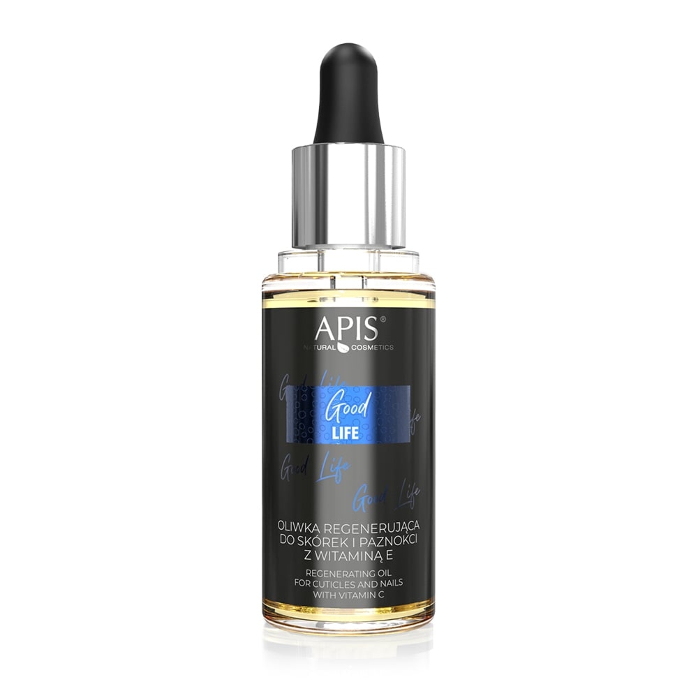 Apis Good Life oliwka regenerująca do skórek i paznokci z witaminą E 30 ml