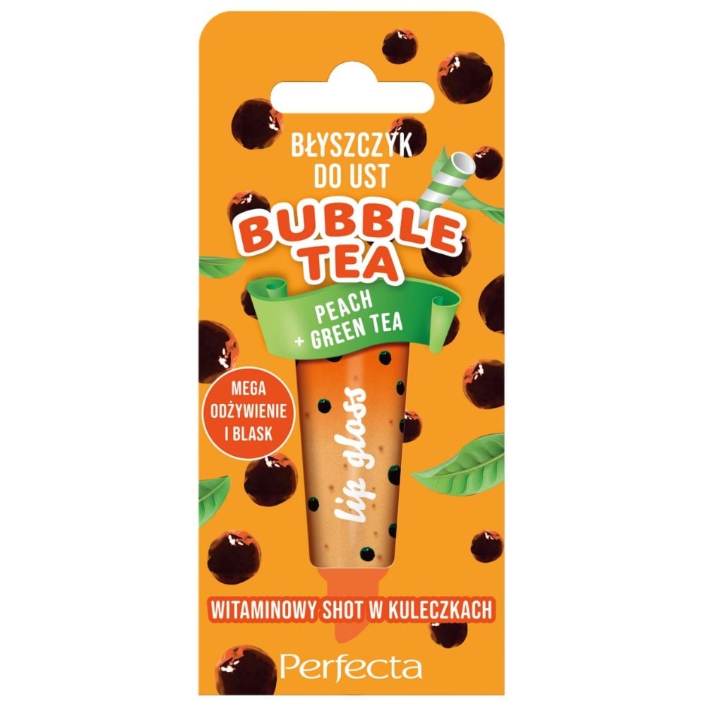 Perfecta błyszczyk BUBBLE TEA PEACH 10G