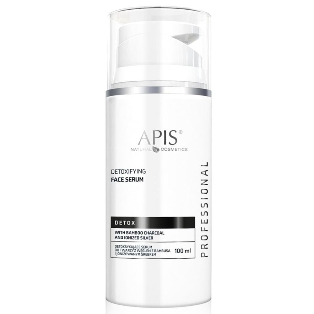 Apis detoksykujące serum do twarzy z węglem z bambusa i jonizowanym srebrem 100 ml