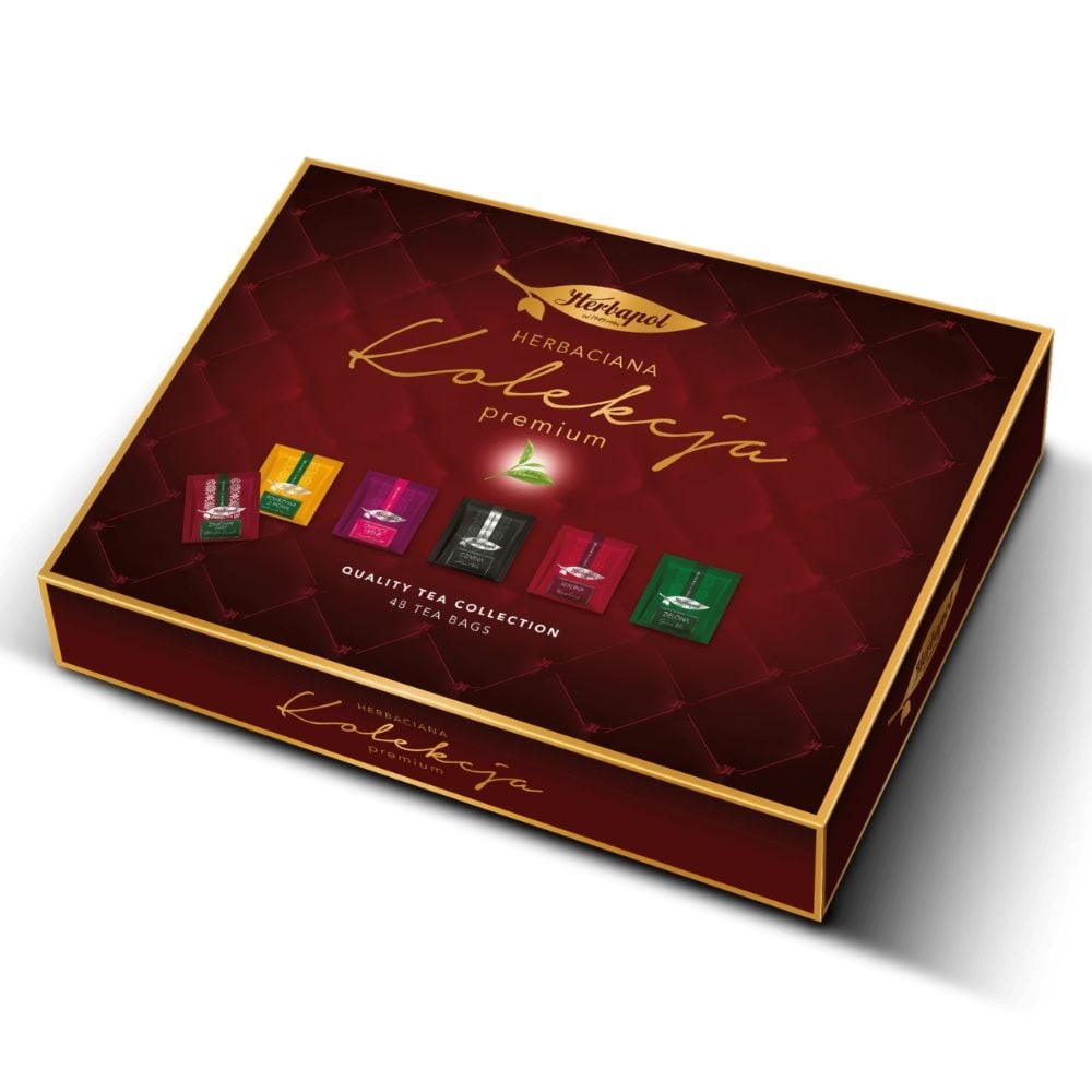Herbapol Bordo Herbaciana kolekcja premium 48 sztuk