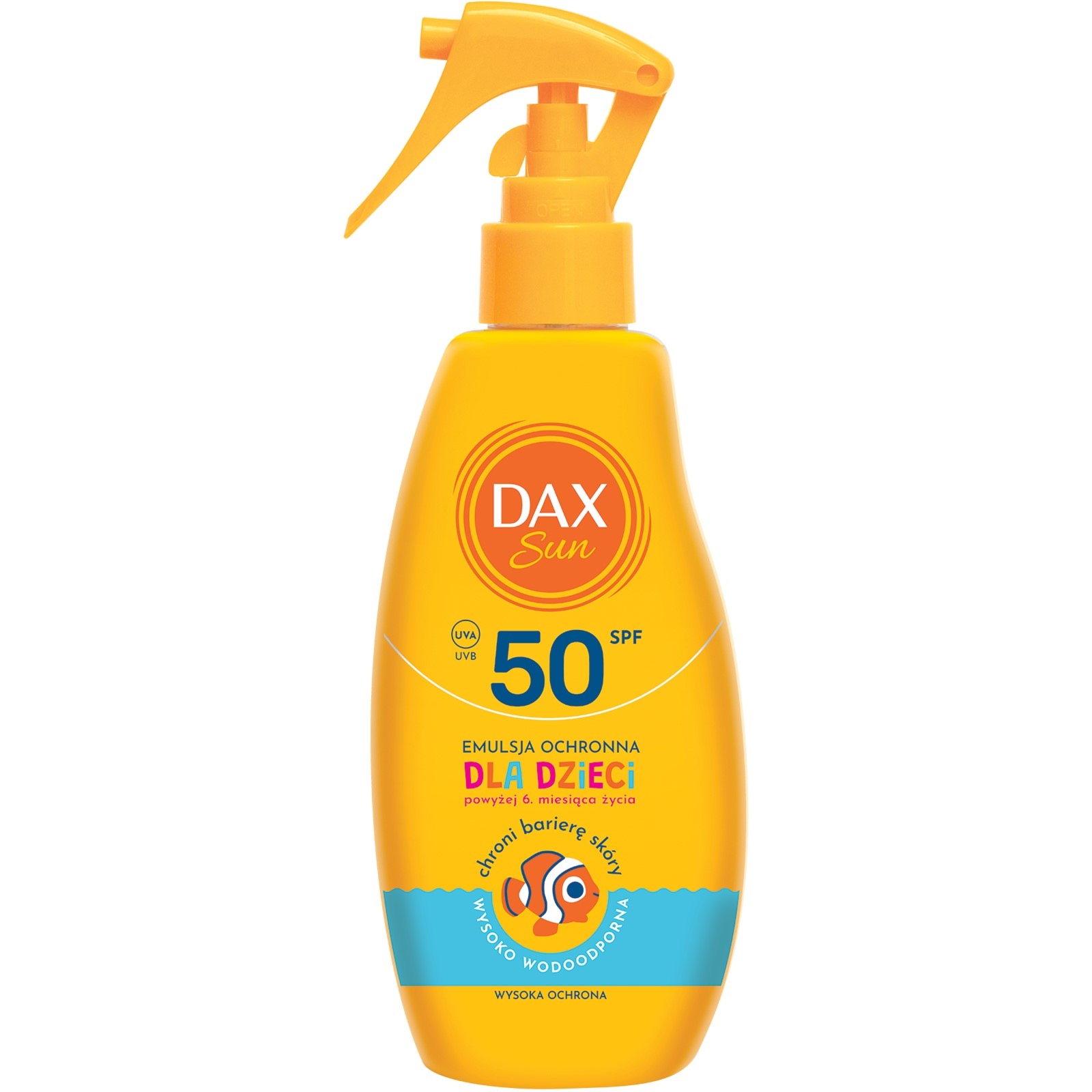 Dax Sun Emulsja ochronna dla dzieci SPF 50 200ML