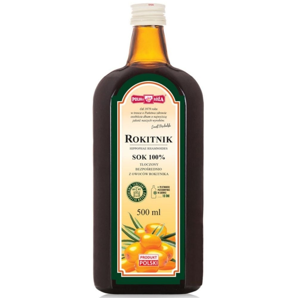 Polska Róża sok z rokitnika 100% 500 ml