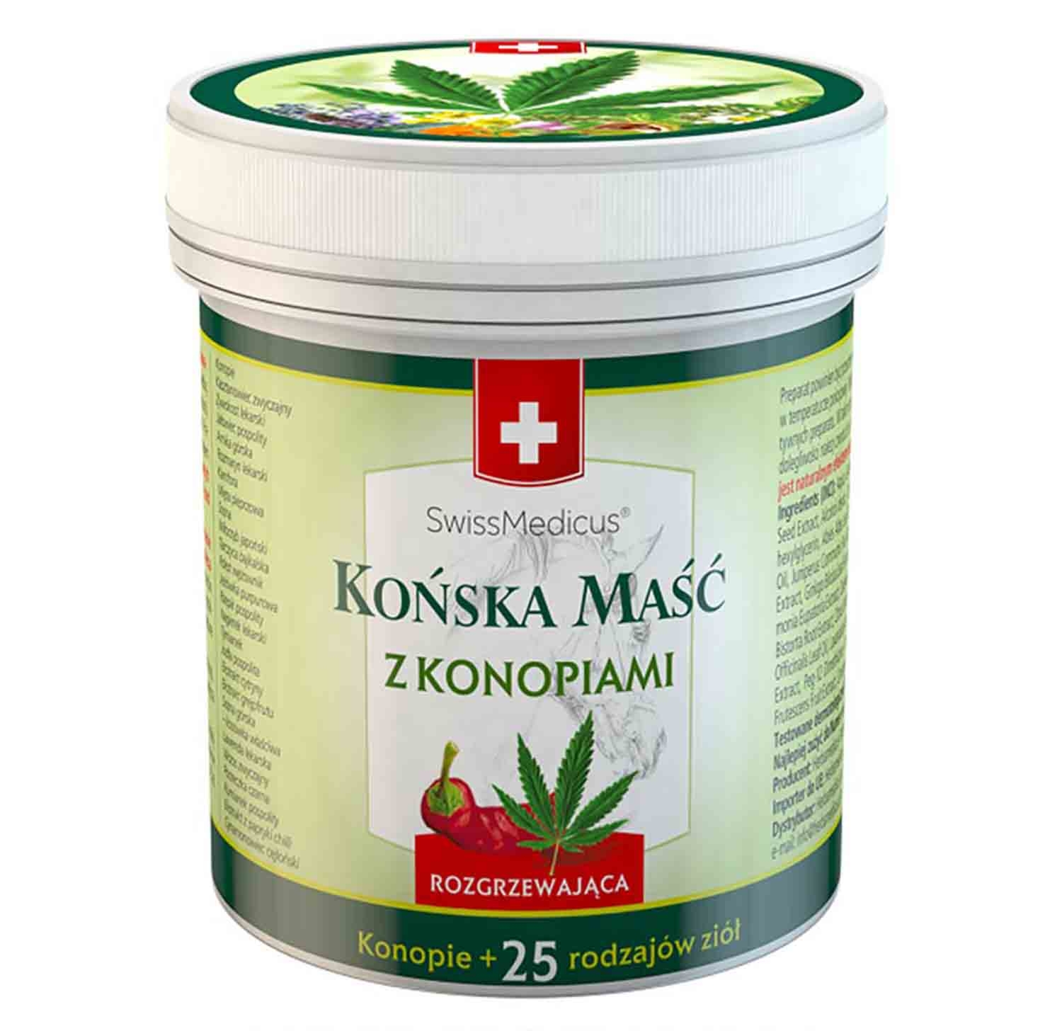 Swissmedicus Konska Masc Konop.roz.500Ml