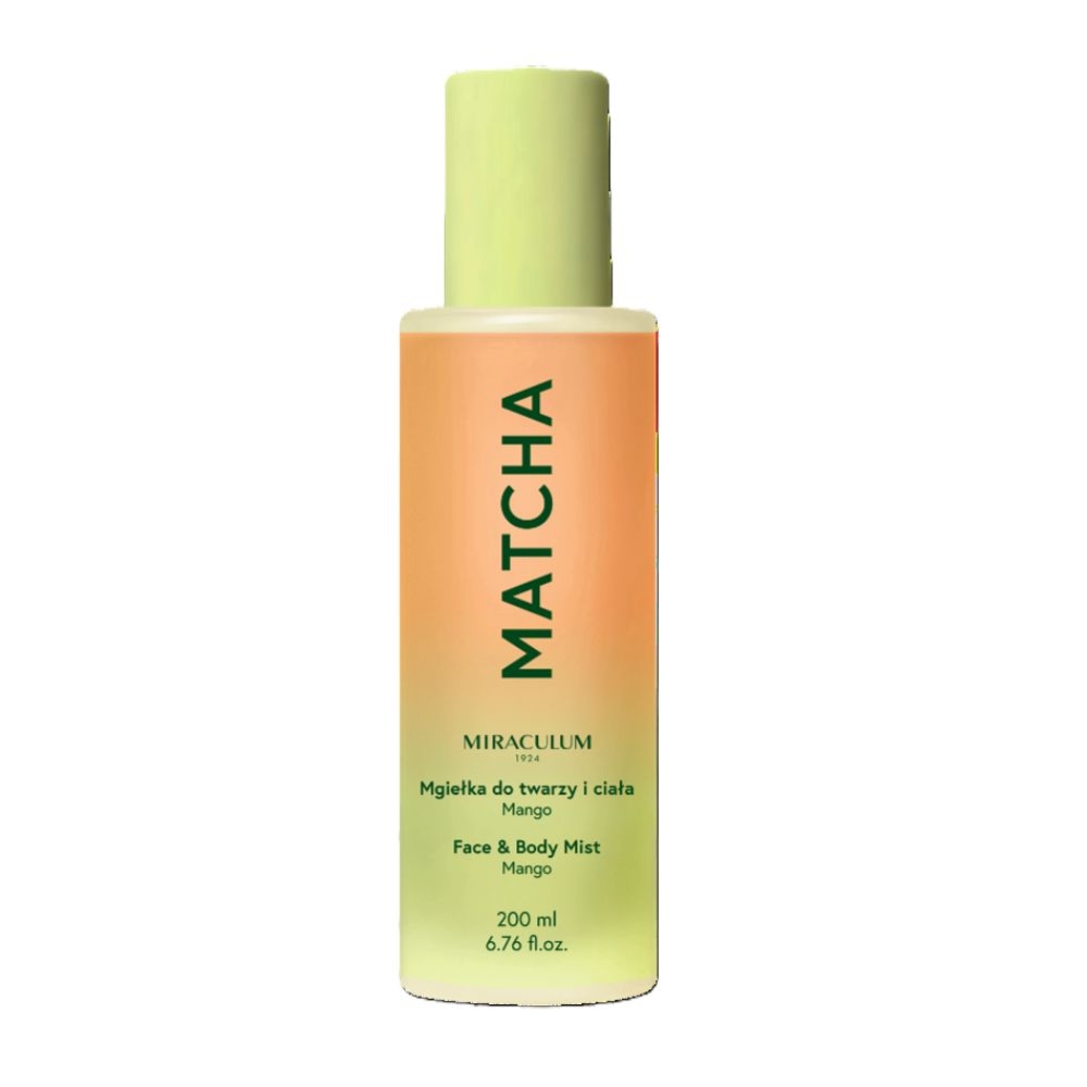 Miraculum Matcha mgiełka do twarzy i ciała mango 200 ml