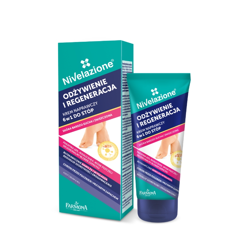 Nivelazione Krem naprawczy 6w1 do stóp, 75 ml