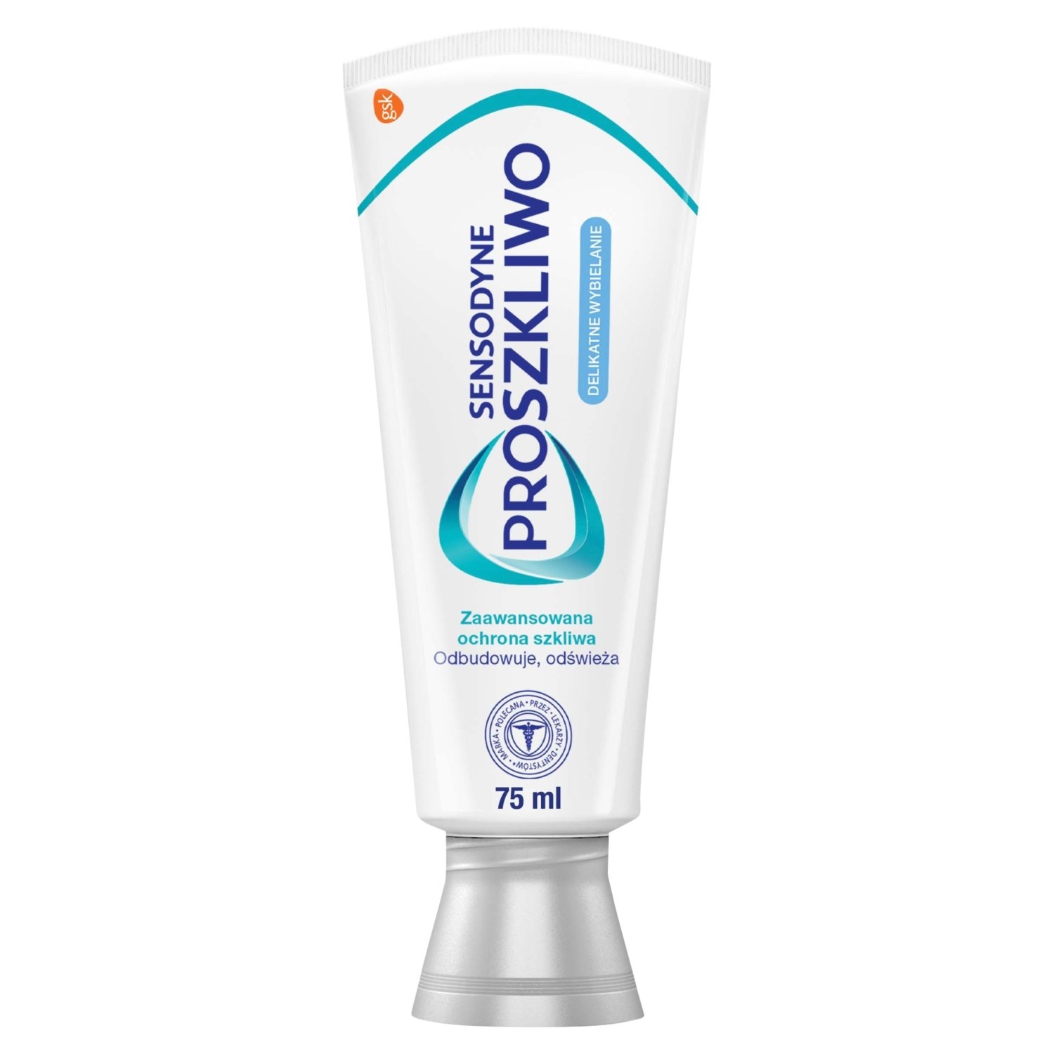 Sensodyne ProSzkliwo Delikatne Wybielanie Pasta do zębów z fluorkiem 75 ml