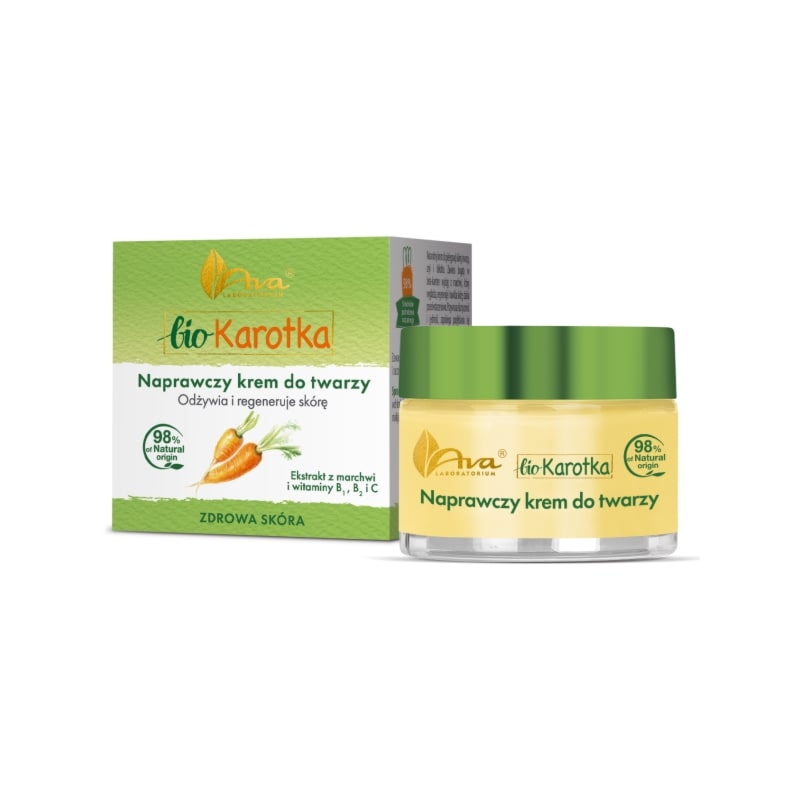 AVA naprawczy krem do twarzy Bio Karotka 50 ml