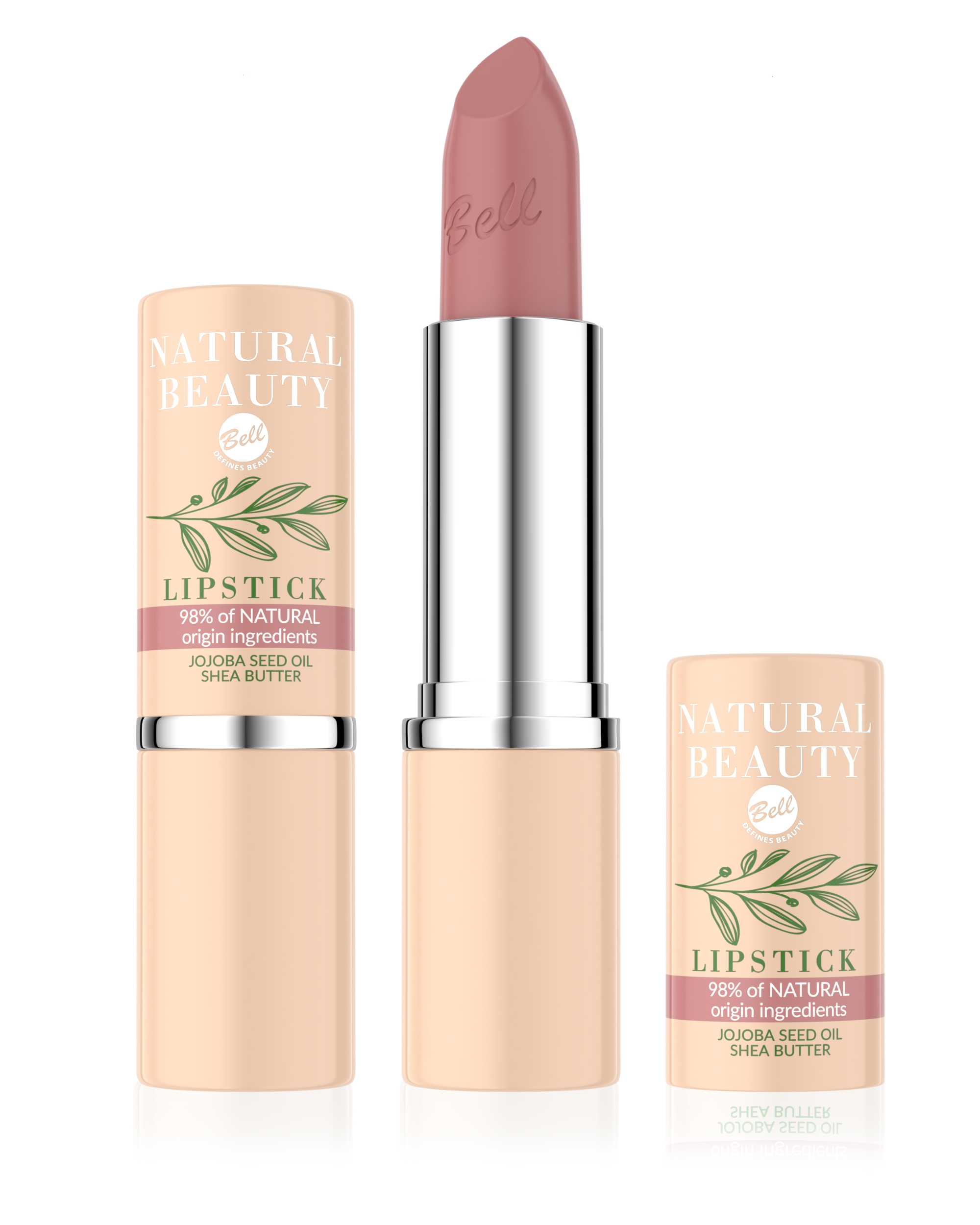 Bell naturalna pomadka NATURAL BEAUTY Lipstick 003