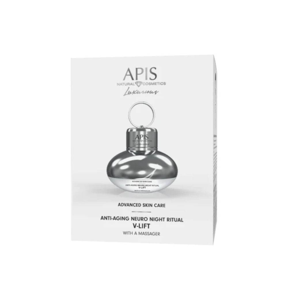 Apis Advanced Skin Care Anti-Aging Neuro Night Ritual V-Lift with a Massager 50 ml