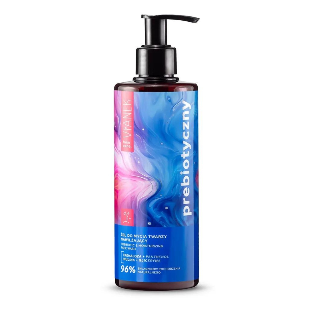 Vianek Prebiotyczny żel do mycia twarzy nawilżający z trehalozą 300ml