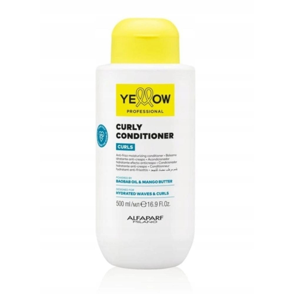 Alfaparf Yellow Curl Odżywka do włosów falowanych i kręconych 500 ml
