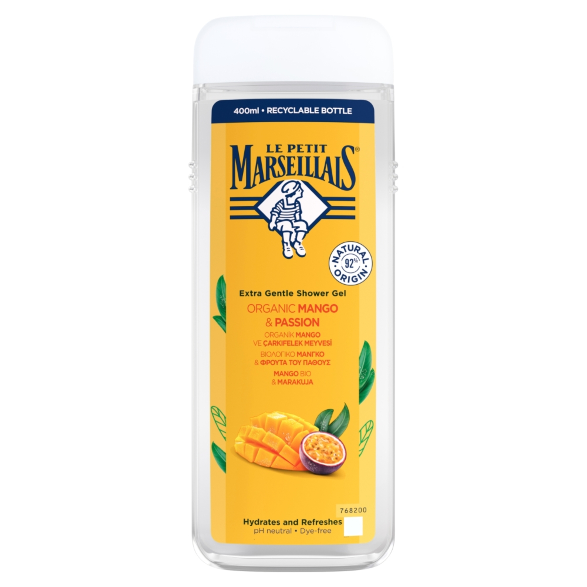 LE PETIT MARSEILLAIS żel pod prysznic mango/marakuja 400 ml