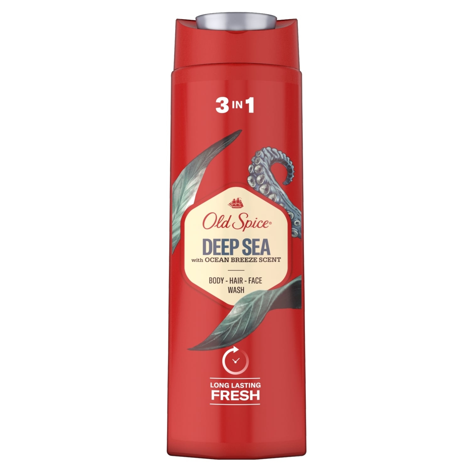 Old Spice Deep Sea Żel Pod Prysznic I Szampon Dla Mężczyzn 400 ml, 3 W 1