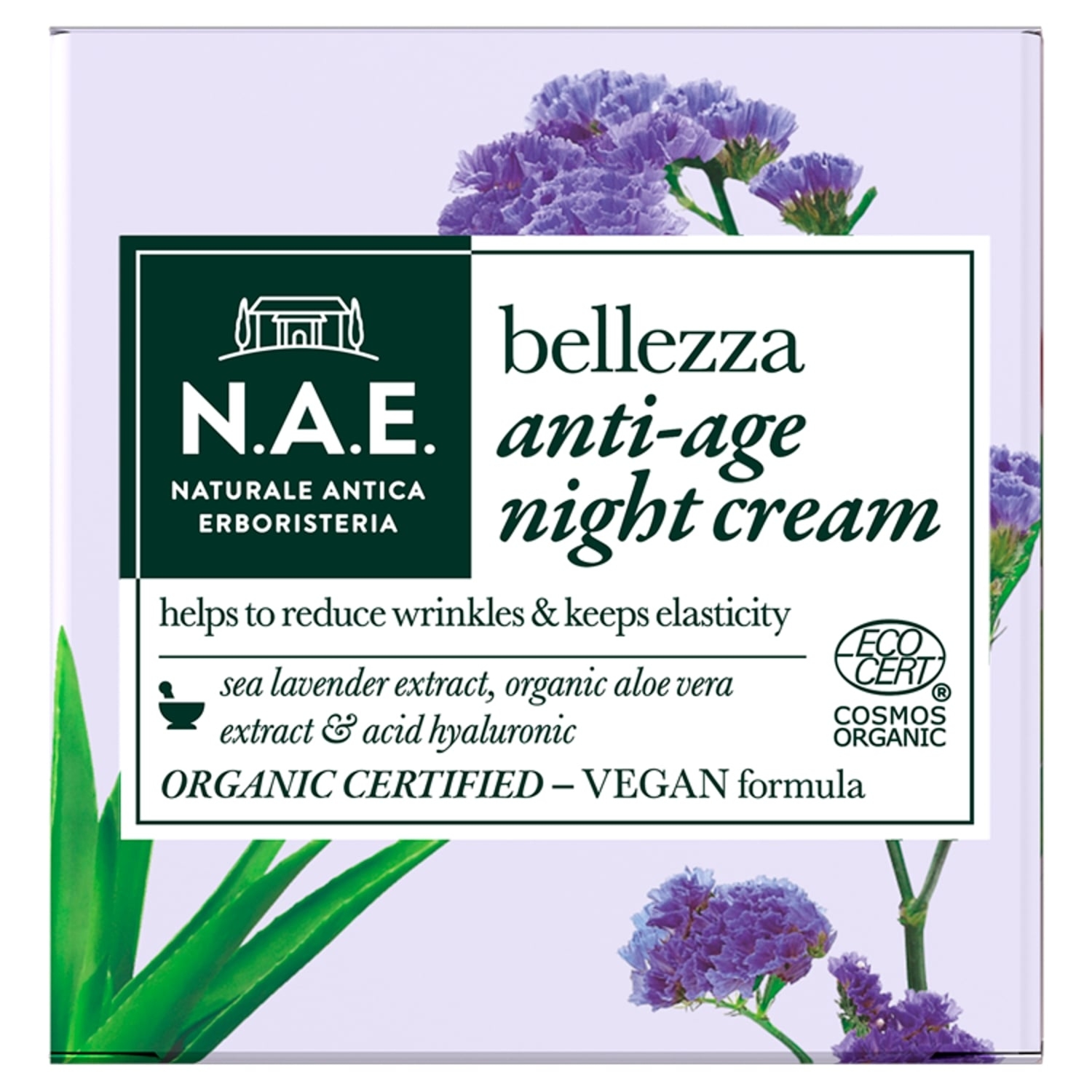 N.A.E. Bellezza Anti-Age Krem do twarzy przeciw oznakom starzenia na noc 50 ml