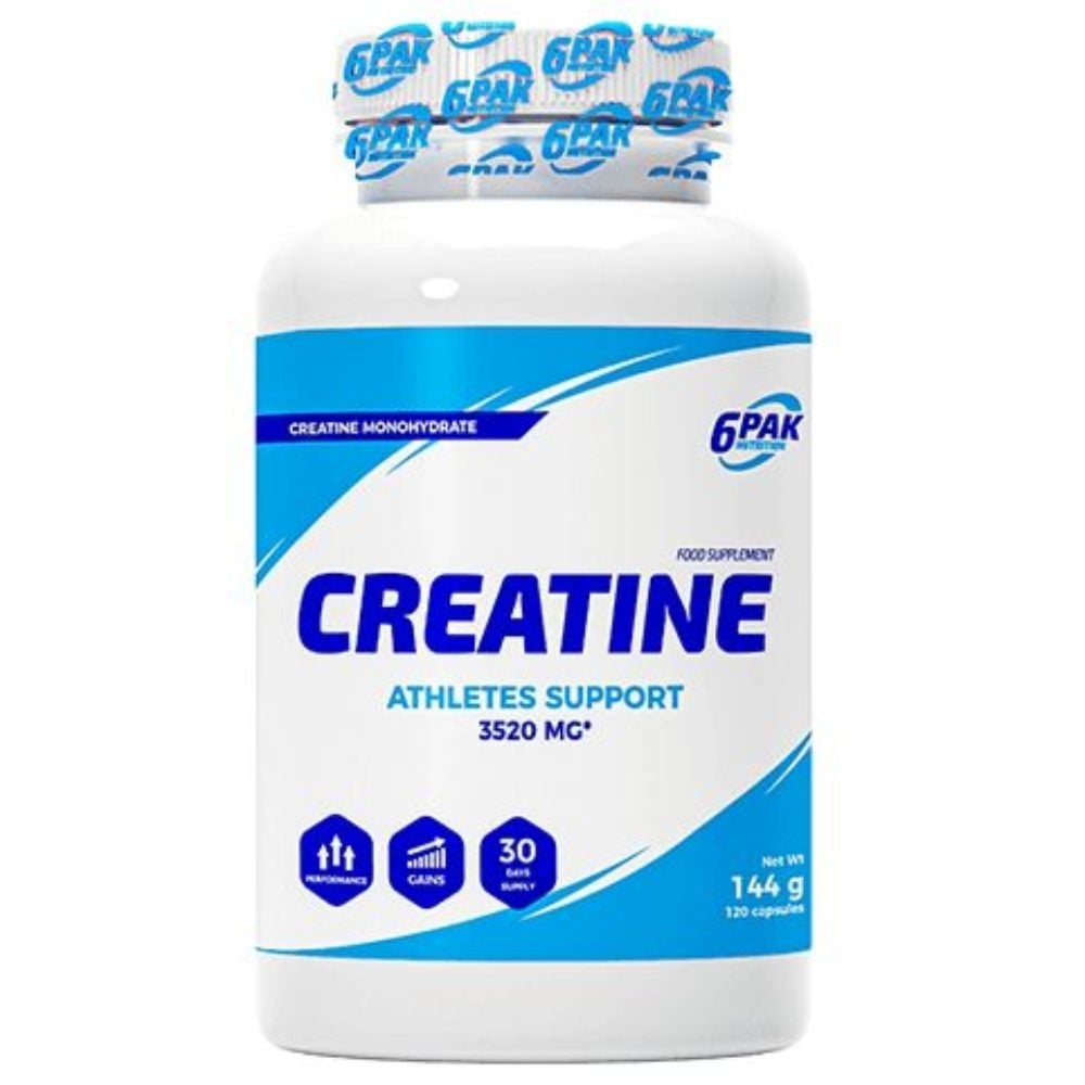 6Pak Creatine kreatyna 120 kapsułek