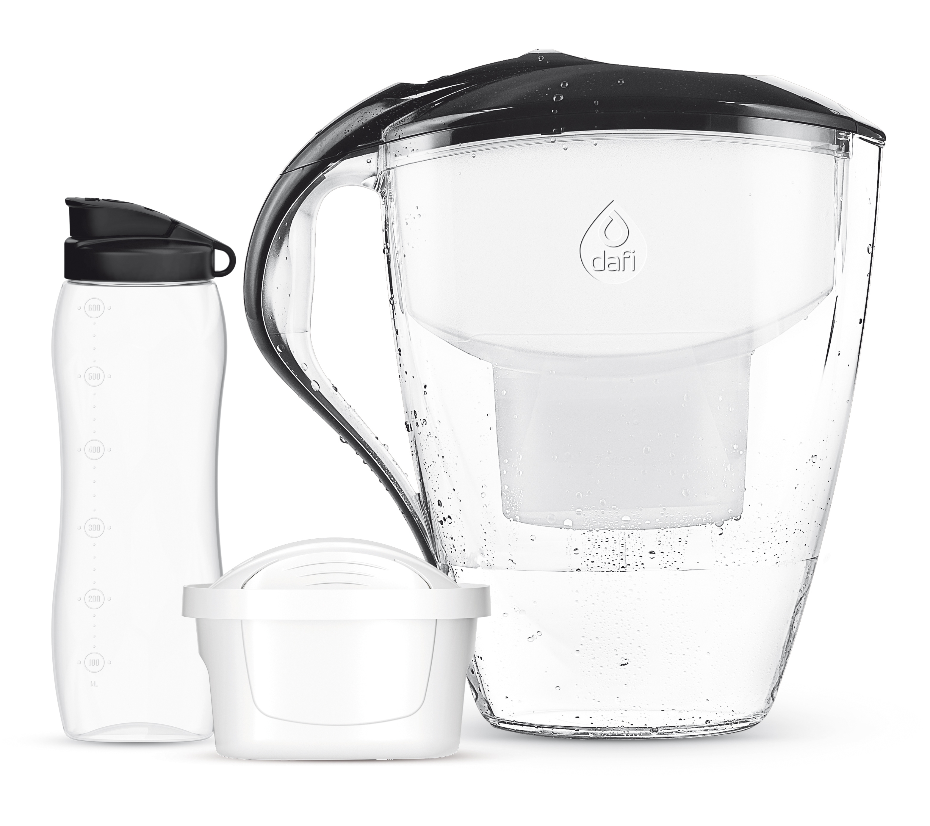 Dafi Dzbanek Astra 3L Unimax + Bidon + Wkład Czarny