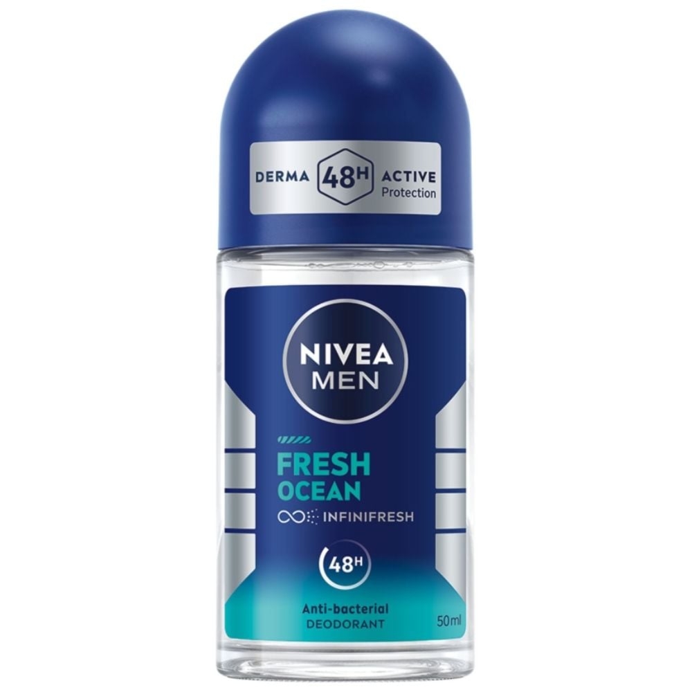 Nivea Fresh Ocean 0% Soli Aluminium Dezodorant Roll ON 50 ml