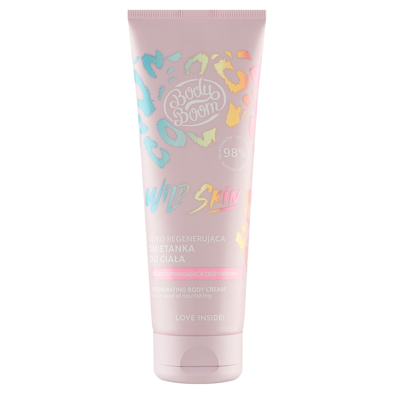 BodyBoom Wild Skin Dziko regenerująca śmietanka do ciała 200 ml