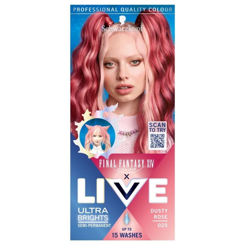Schwarzkopf Live Dusty Rose 025 farba do włosów