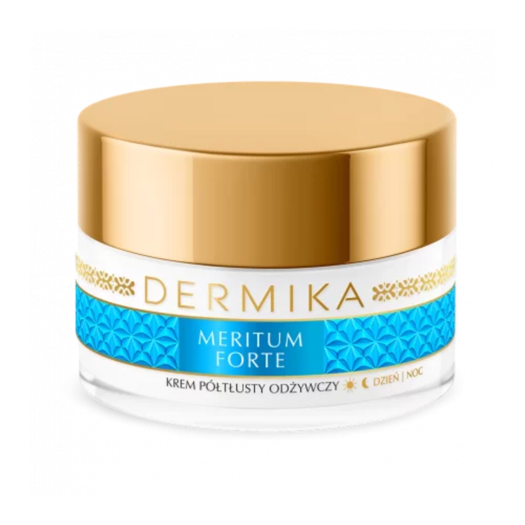 Meritum Forte Krem Półtłusty Odżywczy Na Dzień I Na Noc, 50Ml