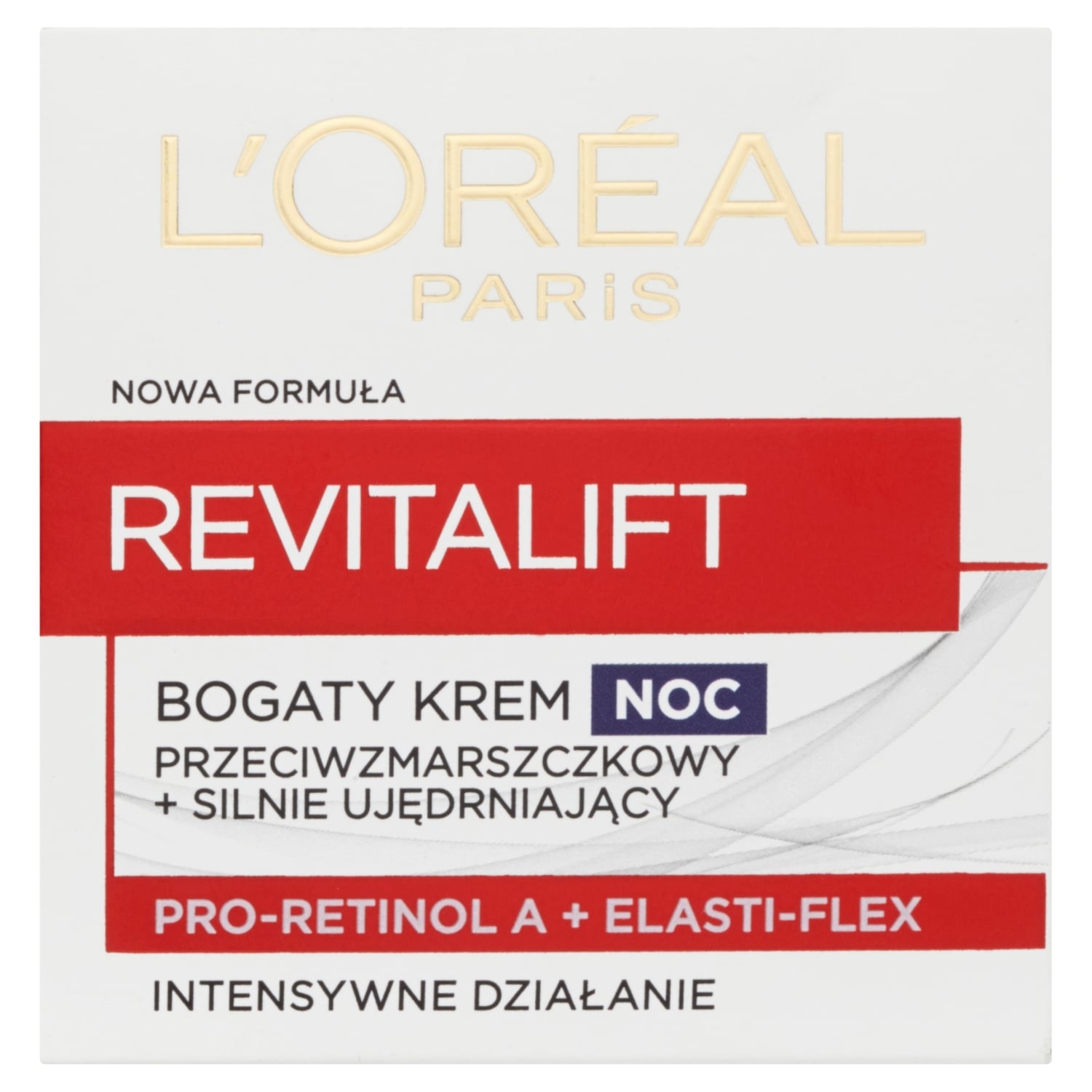 L'Oreal Paris Revitalift Bogaty krem przeciwzmarszczkowy na noc + silnie ujędrniający 50 ml
