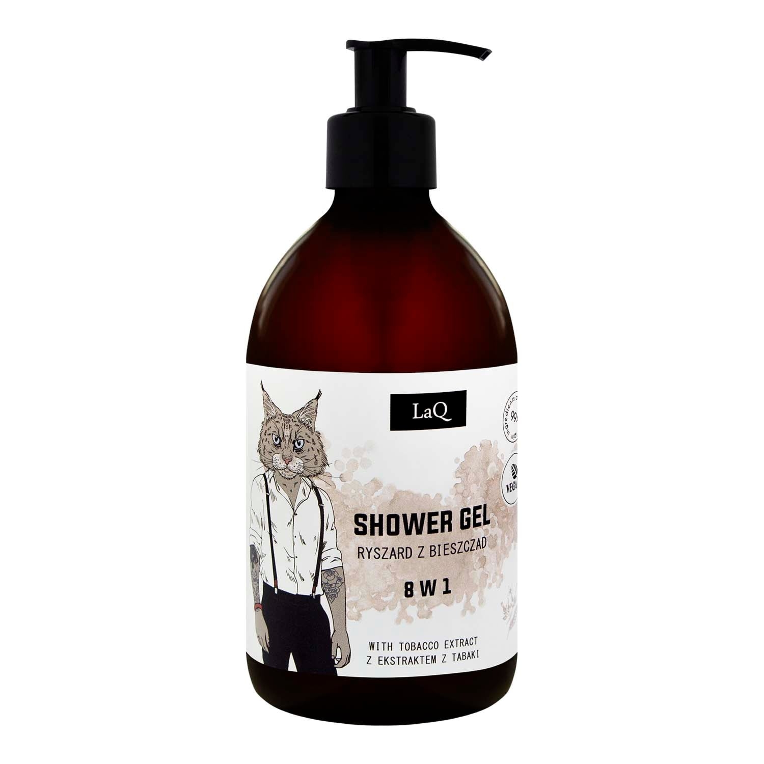 Laq Ryś Żel Pod Prysznic 8W1 500Ml