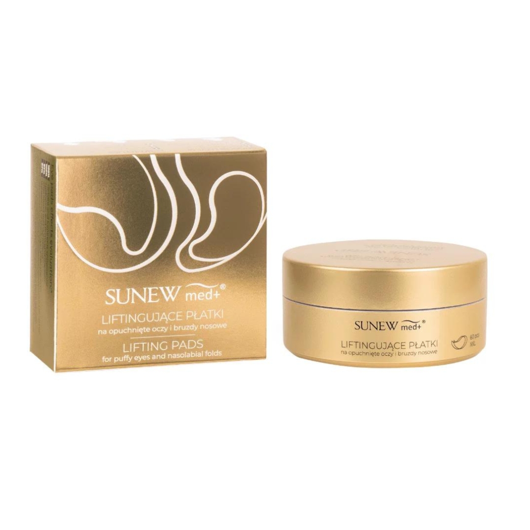 SunewMed+ liftingujące płatki pod oczy i na bruzdy nosowe 60 szt