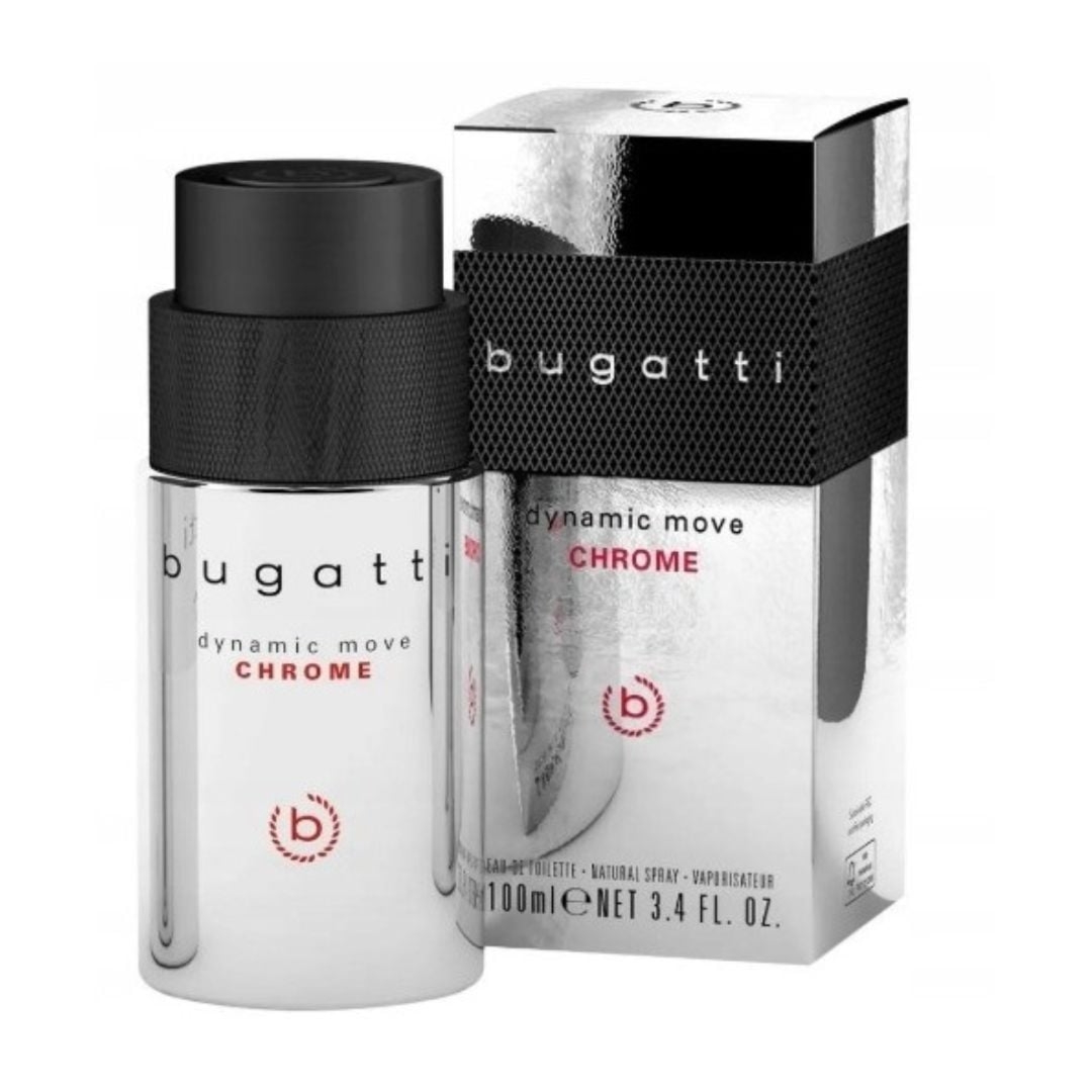 Bugatti Dynamic Move Chrome woda toaletowa męska 100 ml