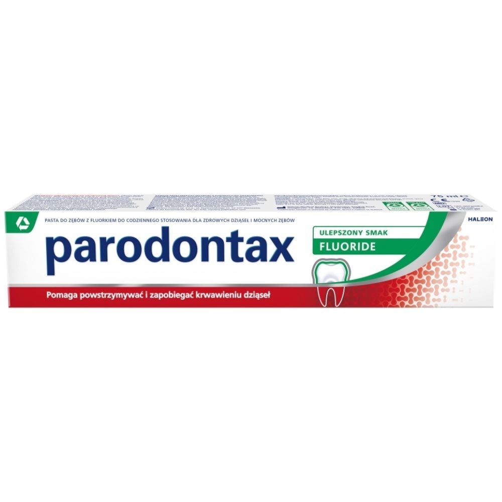 Parodontax Fluoride Wyrób medyczny pasta do zębów z fluorkiem 75 ml