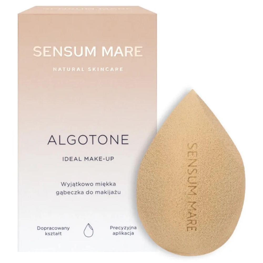 ALGOTONE Ideal MakeUp Idealnie miękka gąbeczka do makijażu - kolor piaskowy