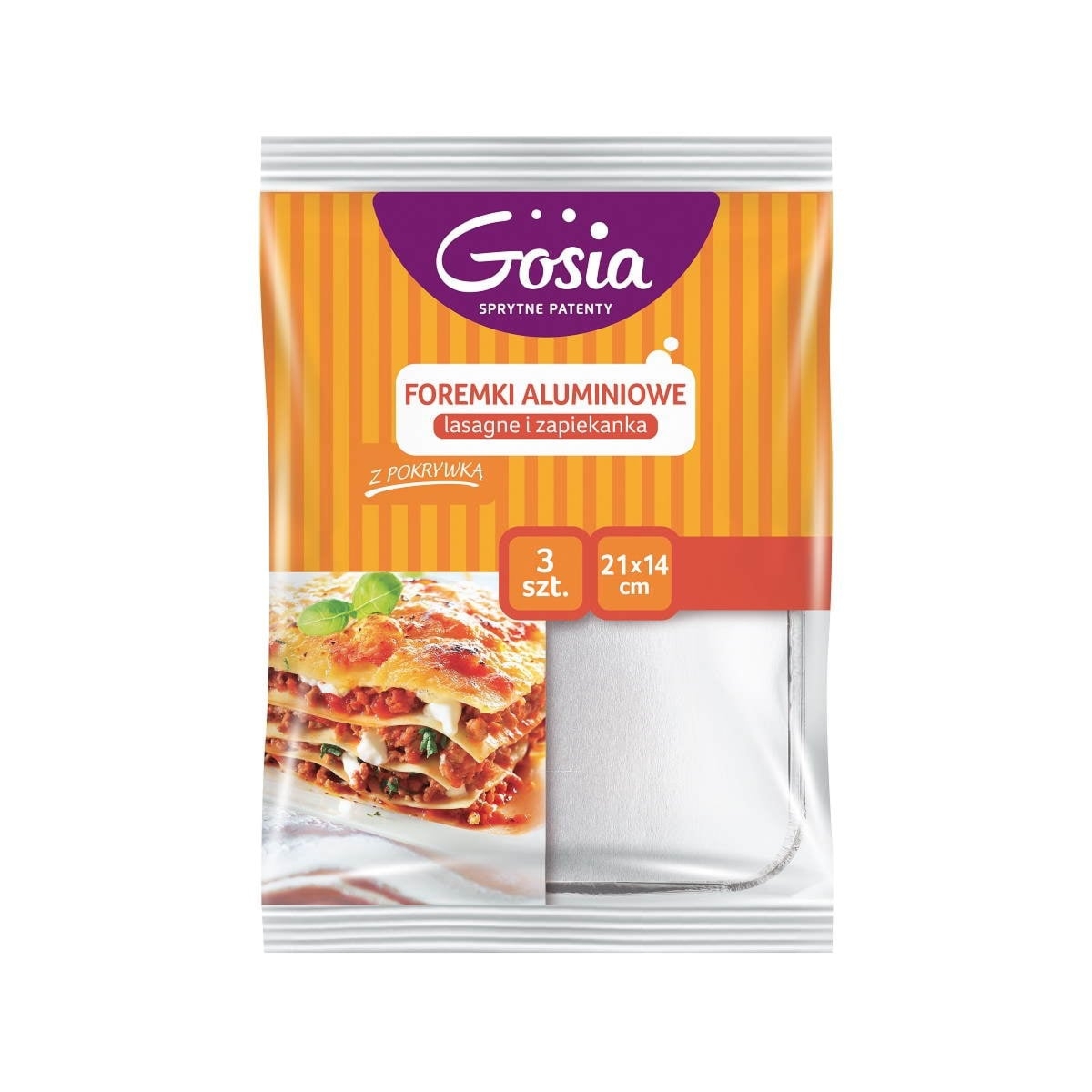 Gosia Foremka Alum.lasagne/Zapieka 3Szt