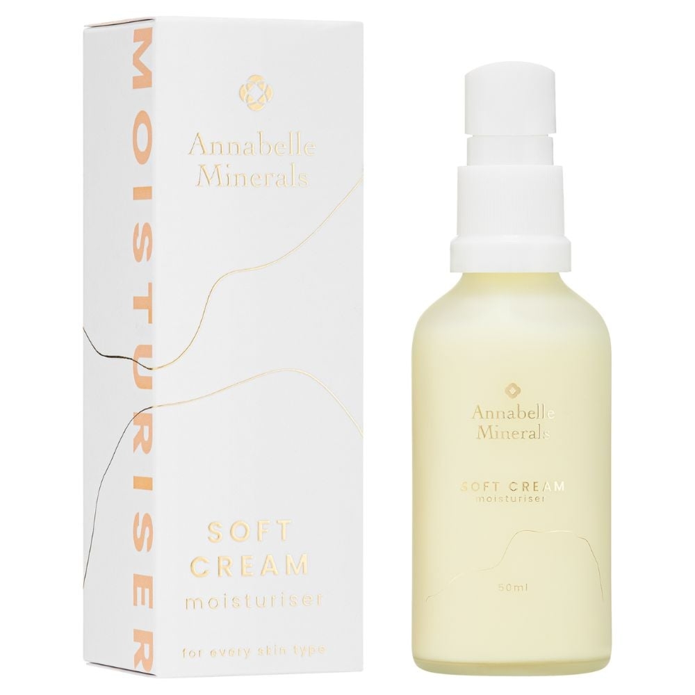 Annabelle Minerals Soft Cream lekki krem nawilżający do twarzy 50 ml