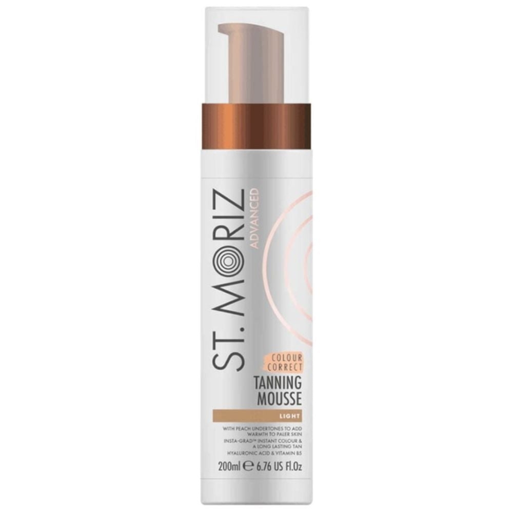 St.Moriz Colour Correcting Mousse Light 200 ml