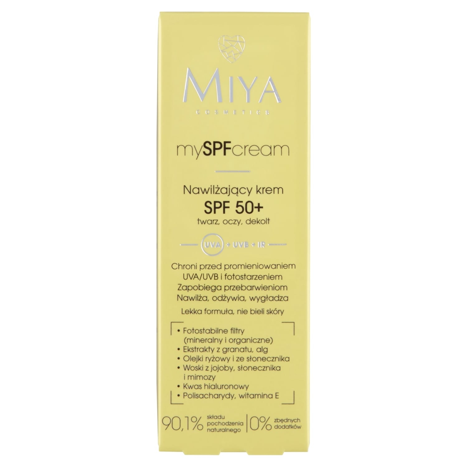 Miya MySPFCream Nawilżający krem SPF 50+ 40 ml
