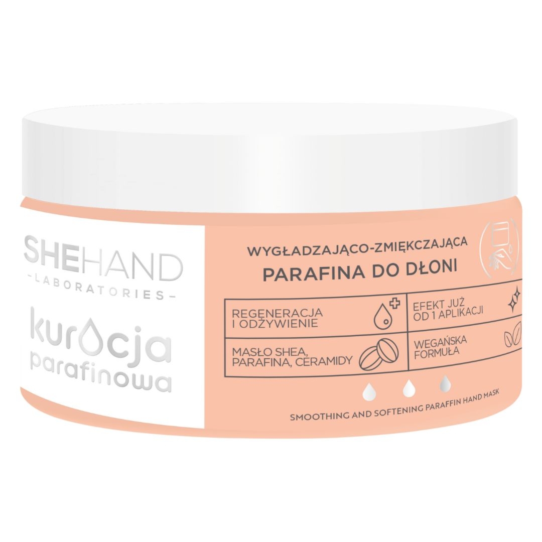 SheHand wygładzająco-zmiękczająca parafina do dłoni Kuracja Parafinowa 80 g