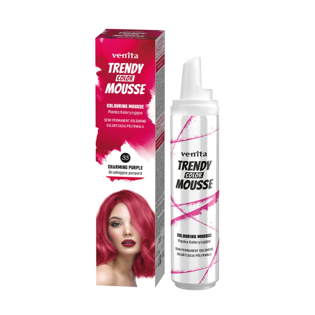 Venita pianka koloryzująca 33 Urzekająca Purpura 75ml