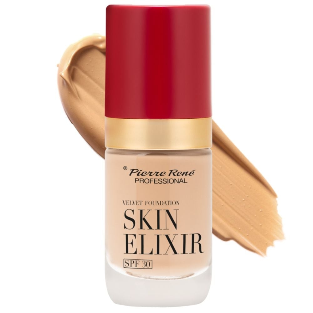 Pierre Rene Skin Elixir 04 Warm Nude podkład 25 ml
