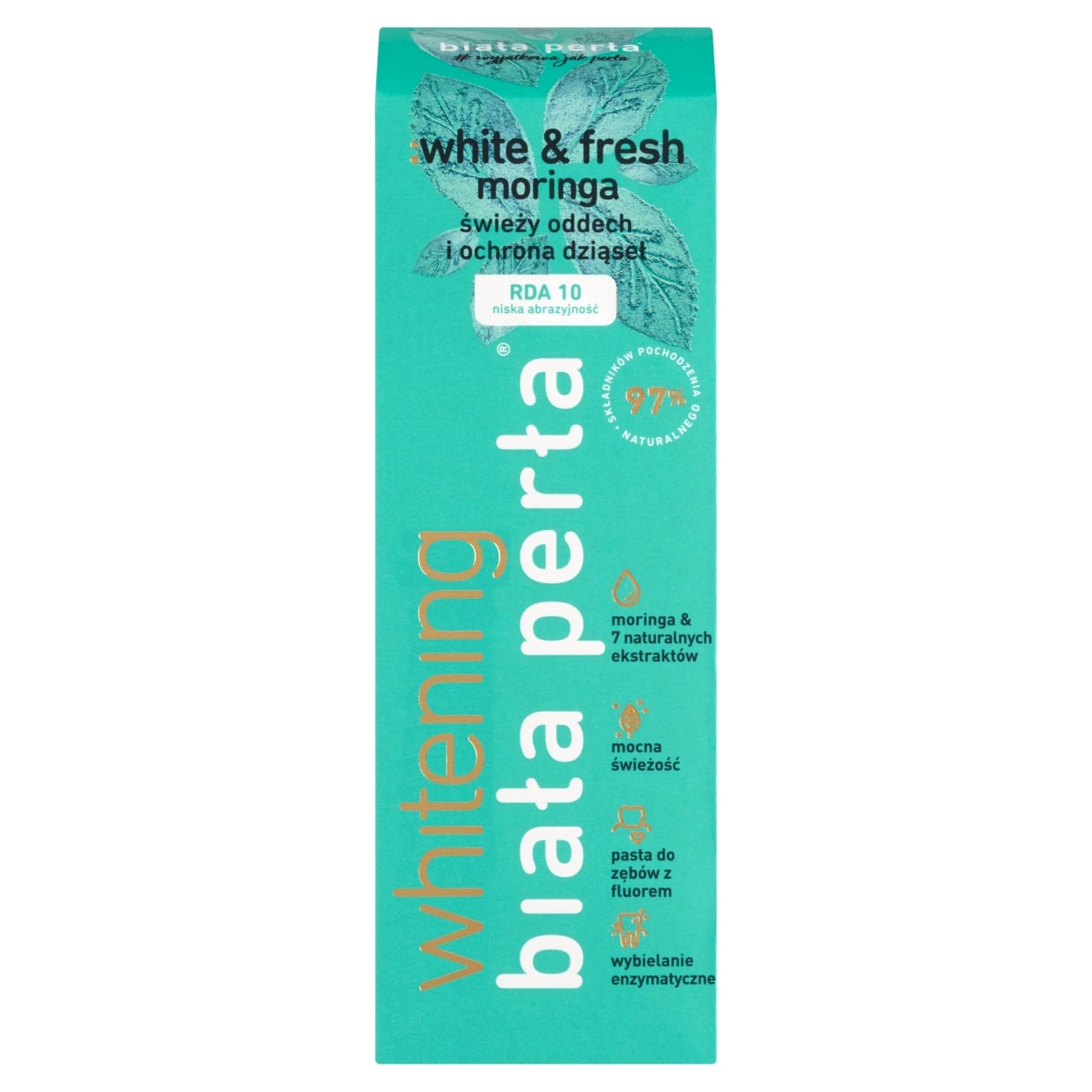 Biała Perła Pasta do zębów świeży oddech i ochrona dziąseł 75 ml